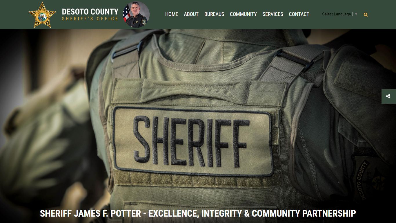 DeSoto County Sheriff's Office - Arcadia, Florida - 863-993-4700